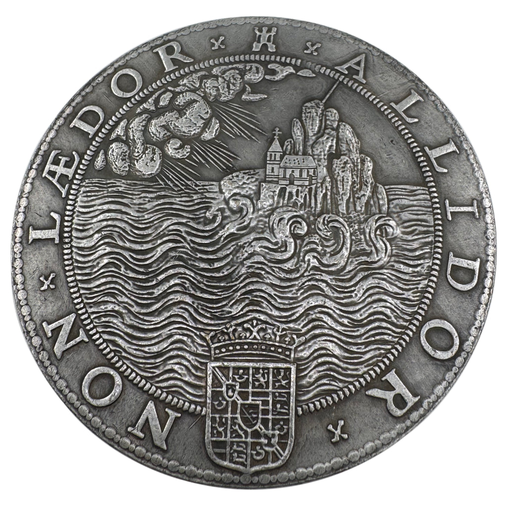 England UK 1588 „Sieg über die Spanische Armada“ Medaille / Elizabeth I – Defeat of the Spanish Armada Medal – Replik (Sammleranfertigung)