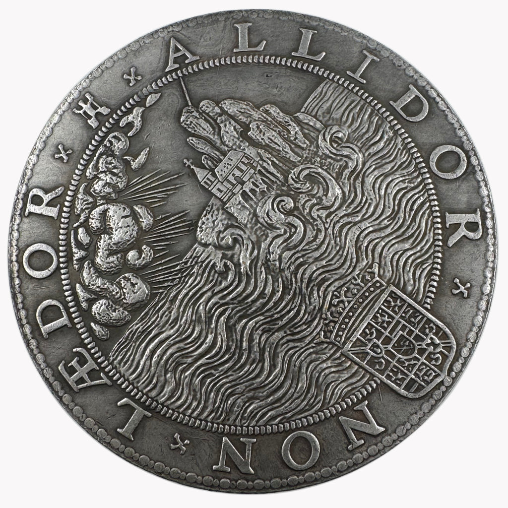 England UK 1588 „Sieg über die Spanische Armada“ Medaille / Elizabeth I – Defeat of the Spanish Armada Medal – Replik (Sammleranfertigung)